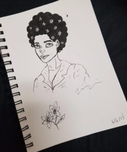 Canson Artist Series Mixed Media Paper, Wirebound Pad, 5.5x8.5 inches, 30 Sheets (138lb/224g) - Artist Paper for Adults and Students - Watercolor, Gouache, Graphite, Ink, Pencil, Marker 26 71RAlxxrAJL