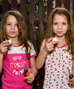 Marshmallow Roasting Sticks kit-Telescoping Stainless Steel Cookware Set Forks for Smores & Best Camping Accessories for Kids Over Campfire & Hot Dog Fire Pit Cooking 31 71RBj1z3iPL