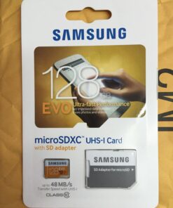 Samsung 128GB up to 48MB/s EVO Class 10 Micro SDXC Card with Adapter (MB-MP128DA/AM) 20 71RCaknbjmL