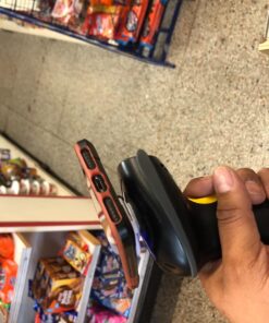 NADAMOO Wireless Barcode Scanner 328 Feet Transmission Distance USB Cordless 1D Laser Automatic Barcode Reader Handhold Bar Code Scanner with USB Receiver for Store, Supermarket, Warehouse Gray 27 71RDI7JOQyL