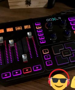 TC-Helicon GoXLR Revolutionary Online Broadcaster Platform with 4-Channel Mixer, Motorized Faders, Sound Board and Vocal Effects, Officially Supported on Windows 30 71RDw Z7ohL