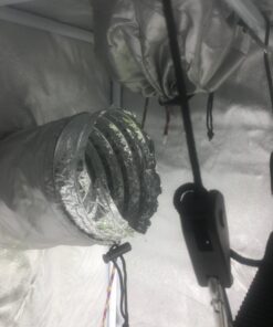 VIVOSUN 2-Pack 6 Inch 8 Feet Non-Insulated Flex Air Aluminum Ducting Dryer Vent Hose for HVAC Ventilation, 4 Clamps Included 6" x 8FT 42 71REl8knSJL