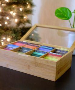 Oceanstar - TB1323 Oceanstar Bamboo Tea Box, 12 Inch, Natural 37 71RErfsG1UL