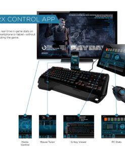 Logitech G910 Orion Spark RGB Mechanical Gaming Keyboard – 9 Programmable Buttons, Dedicated Media Controls 24 71RFDQ1oJML