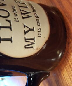 Alternative view of 1 X Love it When my Wife Lets Me go Hunting Coffee Tea Mug Cup 18oz Gift Box