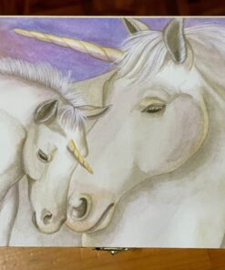 Enchantmints Unicorn Horse Musical Jewelry Box Spins to "The Unicorn" Treasure Storage 15 71RGFgr6K7L