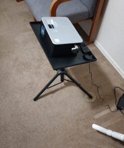 Amada Projector Tripod Stand, Foldable Laptop Tripod, Multifunctional DJ Racks/Projector Stand with Adjustable Height, Perfect for Office, Home, Stage or Studio-AMPS01 22"-36" 38 71RImNLA4RL