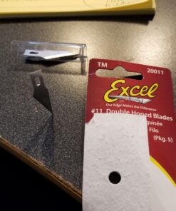 Excel Blades #11 Replacement Hobby Blade - 5 Pack - American Made Carbon Steel Craft Knife Blades 10 71RIp OB2XL