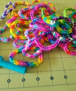 Rainbow Loom Tail Upgrade Kit - Metal Hook - Pink 19 71RJOjliL