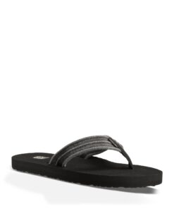 Teva Men's Mush II Canvas Flip-Flop 10 Drizzle 18 71RJYPoJxL