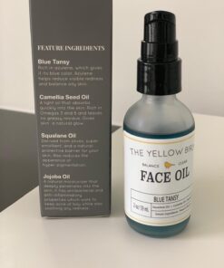 The Yellow Bird Balancing Blue Tansy Face Oil – Skin Glowing Serum. Collagen Support. Promotes Clear Skin Naturally. Wrinkle & Pore Minimizer. Natural, Vegan Facial Moisturizer. 16 71RK6EHpdYL