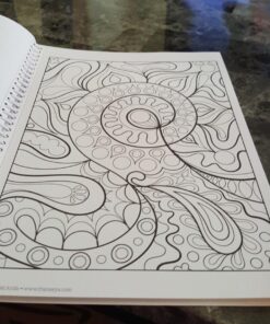 Ultimate Coloring Book Treasury: Relax, Recharge, and Refresh Yourself (Design Originals) 208 Pages of Beautiful One-Side-Only Designs on Extra-Thick, Perforated Paper in a Spiral Lay-Flat Binding 79 71RKECNM95L