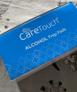 Care Touch Alcohol Wipes Individually Wrapped - Prep Pads with 70% Isopropyl Alcohol, Great for Home, Medical & First Aid Kits Sterilized, Antiseptic 2-Ply Swabs 400 Count 400 Count (Pack of 1) 43 71RKpm9kHGL