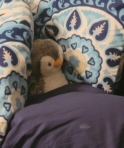 Aurora® Snuggly Sweet & Softer™ Perky Penguin™ Stuffed Animal - Comforting Companion - Imaginative Play - Gray 9.5 Inches 9.5 Inch (Pack of 1) 34 71RKsNPEqL