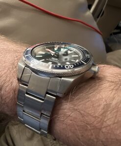 Seiko Original Rubber Curved Line Watch Band 22mm Divers Model and Genuine Seiko Spring Bars 34 71RLYdXZ46L