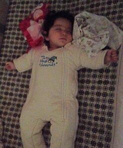 Baby Merlin's Magic Sleepsuit - 100% Cotton Baby Transition Swaddle - Baby Sleep Suit - Cream - 6-9 Months 37 71RLiIhPfiL