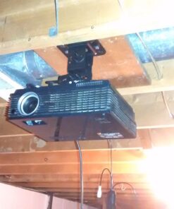 QualGear PRB-717-Blk Ceiling Mount Projector Accessory,Black Mount Black Mount 39 71RMHl9riL