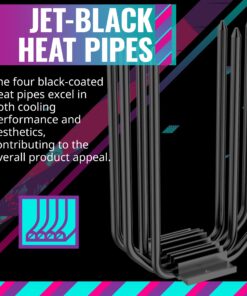 Cooler Master Hyper 212 Black CPU Air Cooler, SickleFlow 120 Edge Fan, Aluminum Top Cover, 4 Copper Heat Pipes, CryoFuze, 152mmTall,Brackets AMD Ryzen AM5/AM4, Intel LGA1700/1200 (RR-S4KK-25SN-R1) 39 71RMP2h6qdL