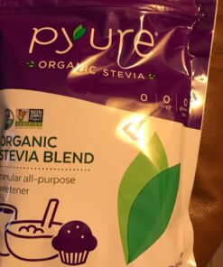 Pyure Organic Stevia Blend, Granulated All-Purpose - White Sugar Substitute, Zero Carb, Zero Sugar, Zero Calorie, Plant-Based Stevia Sweetener for Keto Friendly Food, 1 lb (16 oz) 1 Pound (Pack of 1) 32 71RMVg7ANUL