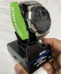 Casio Men's AE1000WD-1AVCF Silver-Tone Digital Watch 43 71RO7s3r02L