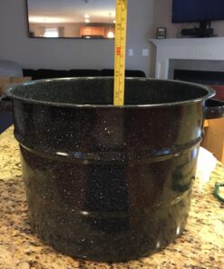 Granite Ware 9 Piece Enamelware Water bath Canning Pot (Speckled Black) with Canning Toolset, Colander and Rack. Canning Supplies Starter Kit, Canning Supplies. Canning Kit. 9 pc Set 21 Qt, 9 pc Canning Set Speckled Black 33 71ROIHKgCyL