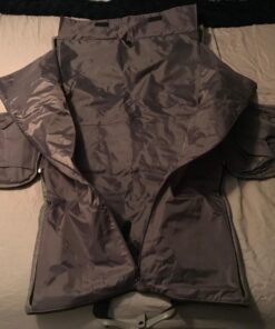 Convertible Garment Bag with Shoulder Strap, Modoker Carry on Garment Duffel Bag for Men Women - 2 in 1 Hanging Suitcase Suit Travel Bags (Grey) Ash Grey 61 71RORmBaFL