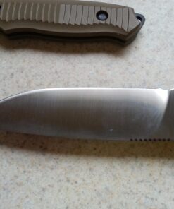 Buck Knives 0863BRS Selkirk Fixed Blade Knife with Fire Striker and Nylon Sheath,Brown 38 71RObUxNHL