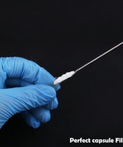 Aozita 6 Pack Lab Spatula - Micro Lab Spoon/Scoop with Nickel-Stainless Blade - Also Great Filler, Gel Cap Capsule Pill Filler Machine - #000 00 0 1 2 3 9 71RPN51EN3L