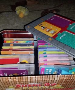 Sushi Go Party! - The Deluxe Pick & Pass Card Game by Gamewright, Multicolored Go Party! 40 71RQtocNWTL 3