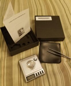 AMERICAN WEIGH SCALES Gemini 20 - Portable Precision Digital Milligram Scale 20g x 0.001g (Silver) AWS Series 100G Silver 32 71RR0RPFT1L