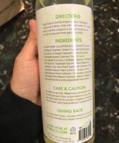 Puracy Dish Soap, Green Tea & Lime, Care for Your Dishes and Your Hands, 99.96% Plant-Based, Natural Liquid Dishwashing Detergent, Skin Friendly Sulfate-Free Kitchen Soap, 16 Fl Oz (Pack of 3) 16 Fl Oz (Pack of 3) 39 71RR35baUzL 3