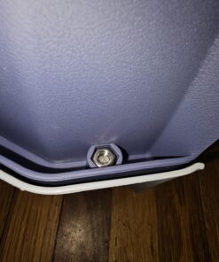 Amazon Basics - 2-Door Top-Load Hard-Sided Dogs, Cats Pet Travel Carrier, Gray & Blue, 22.8"L x 15.0"W x 13.0"H Two-Door Top-Load 77 71RRLZB2SQL