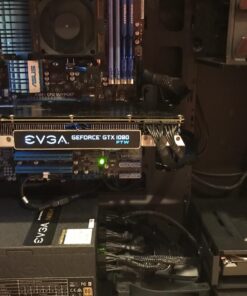 EVGA GeForce GTX 1080 FTW GAMING ACX 3.0, 8GB GDDR5X, RGB LED, 10CM FAN, 10 Power Phases, Double BIOS, DX12 OSD Support (PXOC) Graphics Card 08G-P4-6286-KR Real Boost Clock: 1860 MHz 42 71RSApgcPCL