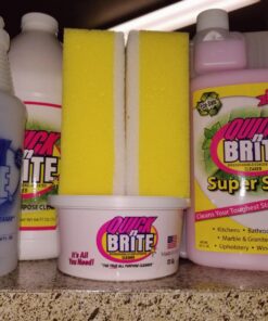Quick N Brite All Purpose Cleaner, 6 Piece Combo Kit, with Concentrated Cleaner 64 oz 6 Piece Set 23 71RSmqcWMdL