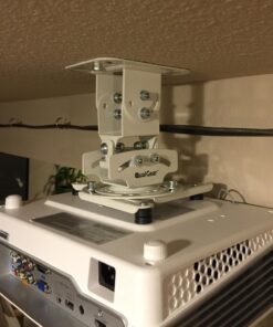 QualGear PRB-717-Wht Ceiling Mount Projector Accessory White Mount 42 71RSvlqfC L