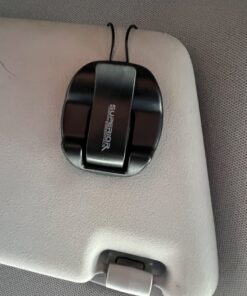 Superior Essentials Sunglasses Holder for Sun Visor/Air Vent - Conveniently Holds Sunglasses - Easy One Handed Operation (1 Pack) 1 Pack 27 71RTt DR7eL