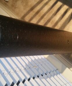 ProsourceFit High Density Foam Rollers 12 - inches long, Firm Full Body Athletic Massage Tool for Back Stretching, Yoga, Pilates, Post Workout Muscle Recuperation, Black 36"H x 6"D 55 71RU1m1xE9L