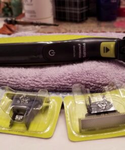 Philips Norelco Genuine OneBlade Replacement Blades, 2 Count, QP220/80 43 71RUG94GpVL