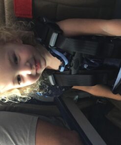 Cares Airplane Harness For Kids - Toddler Travel Restraint - Provides Extra Safety For Children on Flights - Light Weight, Easy to Store and Installs In Minutes, Black 23 71RUGioQaNL