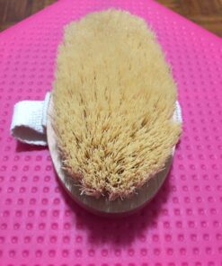 Gute Professional Dry Skin Body Brush, Dry Brush with Cactus/Vegetable Bristles (Firm/Extra Firm Bristles) 15 71RUVNgTkiL