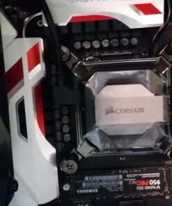 CORSAIR Hydro Series H110i AIO Liquid CPU Cooler, 280mm Radiator, Dual 140mm SP Series PWM Fans, Advanced RGB Lighting and Fan Software Control H110i RGB 30 71RUf6IG7LL