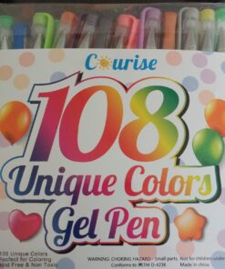 Courise - 108 Unique Colors Gel Pen Set 38 71RUkH66wL