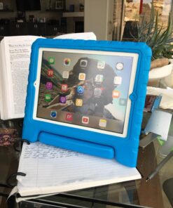 AVAWO Kids Case for iPad 2 3 4 (Old Model) 9.7 Inch - Light Weight Shock Proof Convertible Handle Stand Kids Friendly for iPad 2, iPad 3rd Generation, iPad 4th Generation Tablet - Blue for iPad 2 3 4 Generation (Old Model) 45 71RUvorDUcL