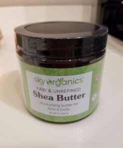 Sky Organics Organic Shea Butter for Body & Face USDA Certified Organic, 100% Raw & Unrefined to Soften, Smooth & Boost Radiance, 15 Ounce. 1 Pound (Pack of 1) 37 71RVwfM76L