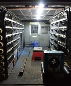 Ampper 12V 40 LEDs Interior Van Light Kits, LED Ceiling Lights with Simplified Harness Switch Fuse for Van RV Boats Caravans Trailers VW LWB and More (10 Modules, White) 34 71RWTn8qgkL