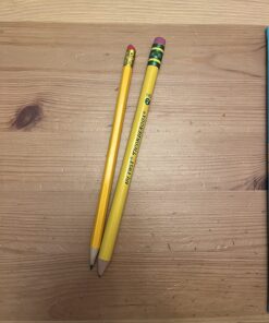 Ticonderoga My First Wood-Cased Pencils, Pre-Sharpened, 2 HB, With Sharpener, Yellow, 4 Count 4 Count w/ Sharpener 22 71RWiTkGn L