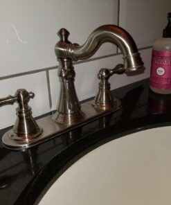 Ultra UF55113 Two-Handle Brushed Nickel Lavatory Faucet with Pop-Up Drain 9 71RXCNIxhwL