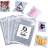 NEOACT 400 Pcs 4"x4.73" Clear Resealable Cellophane Bags Good for Bakery, Candle, Soap, Cookie Poly Bags 4x4.7 Inch (Pack of 400)