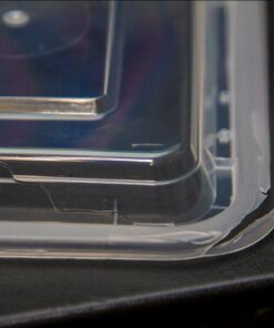 Ez Prepa [15 Pack 28oz Single Compartment Meal Prep Containers with Lids - Food Storage Containers Bento Box, Lunch Containers, Microwavable, Freezer, and Dishwasher Safe, Food Containers 21 71RY0LniehL