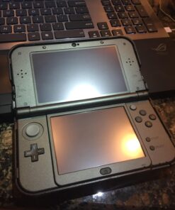 ILLUMISHIELD Matte Screen Protector Compatible with Nintendo 3DS XL (3-Pack) Anti-Glare Shield Anti-Bubble and Anti-Fingerprint PET Film 13 71RZKKcMJPL